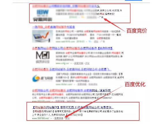 百度競價排名與網(wǎng)站自然優(yōu)化的區(qū)別是什么?(圖1)