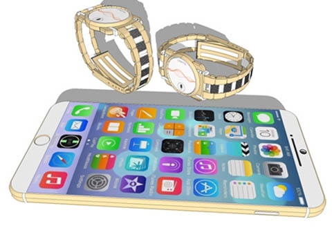 漫畫風設計師心中的iPhone6和iWatch