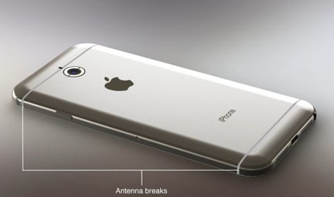 運(yùn)行iOS8的iPhone6概念機(jī)