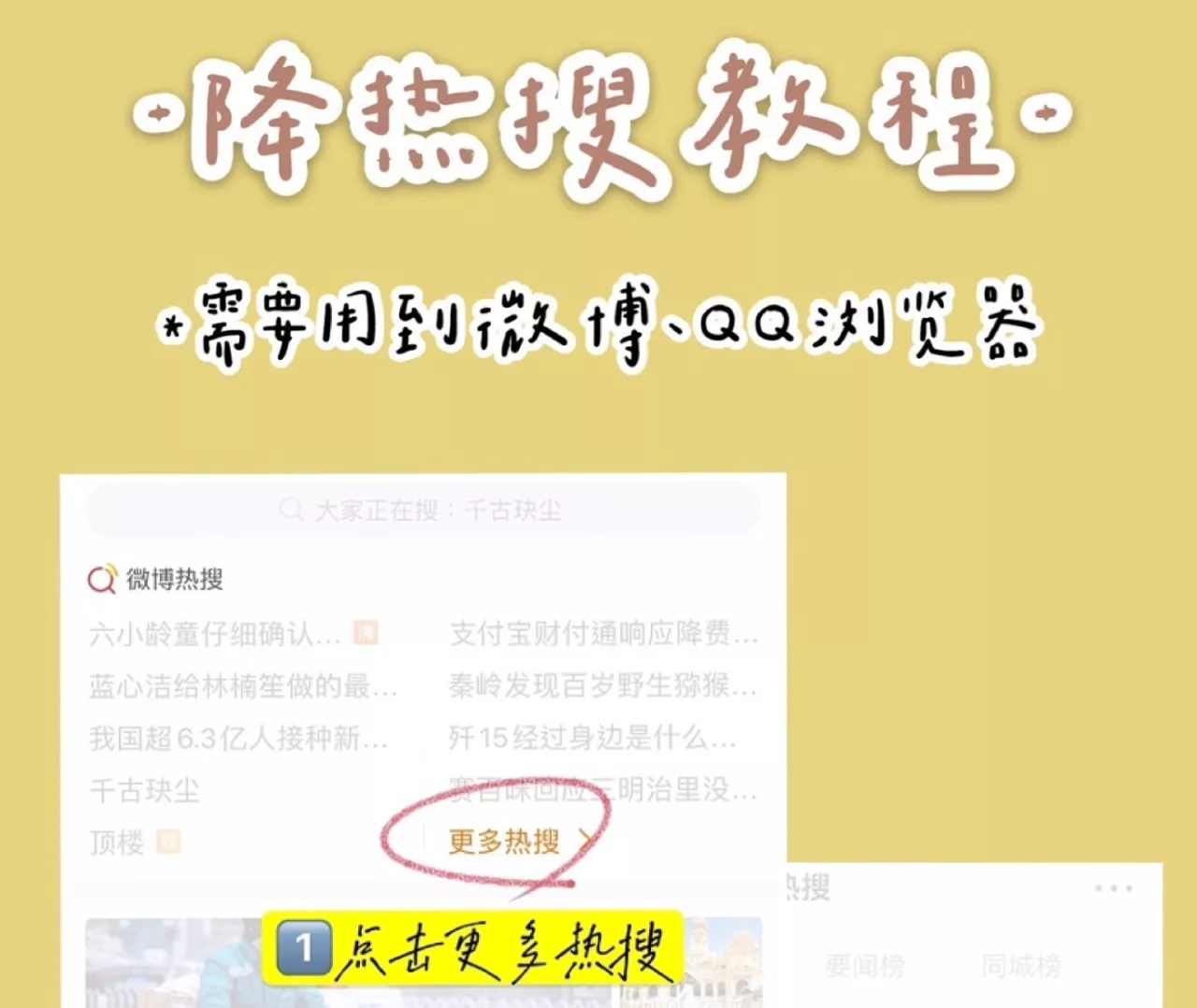 微博熱搜的