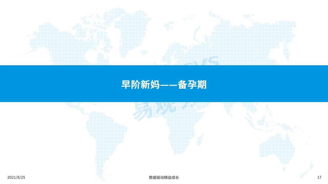 021年中國母嬰早階人群行為及消費偏好洞察"