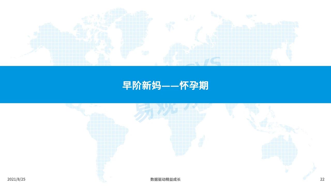 021年中國母嬰早階人群行為及消費偏好洞察"