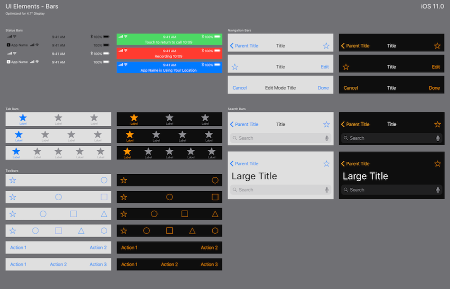 從iOS 11 UI Kit中談?wù)刬OS 11的新厘革