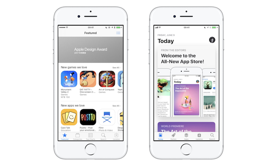 iOS 11 vs 10: UI和交互全面對比分析